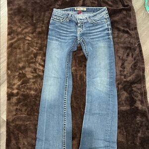 BKE Women's Boot Cut Jeans in Classic Blue